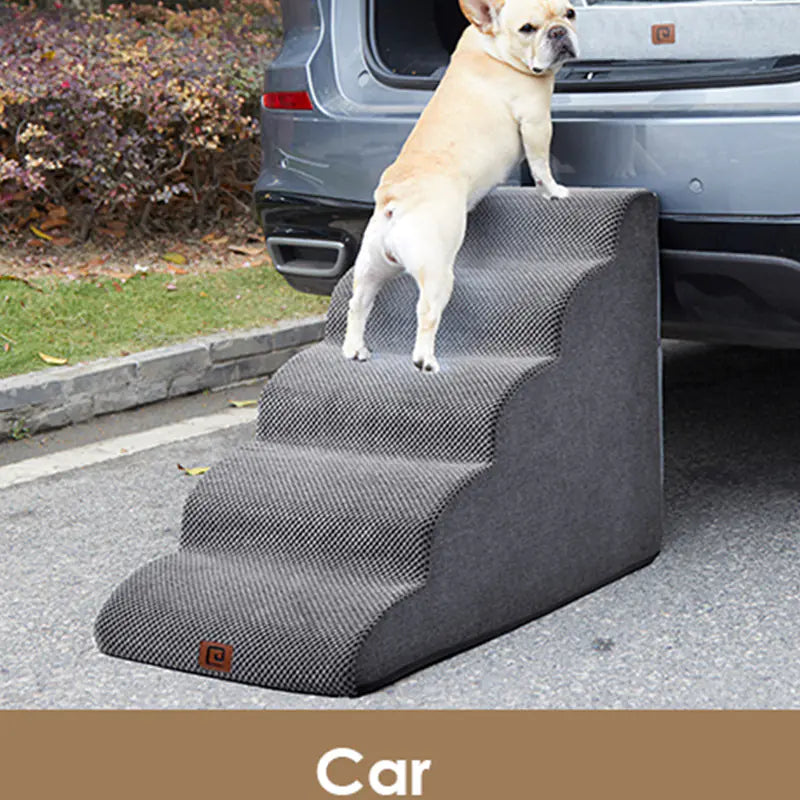 Rampe d'escalier pour chien à quatre marches pour usage domestique