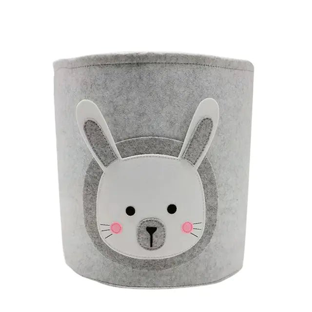 Panier de rangement en coton Kawaii pour enfants