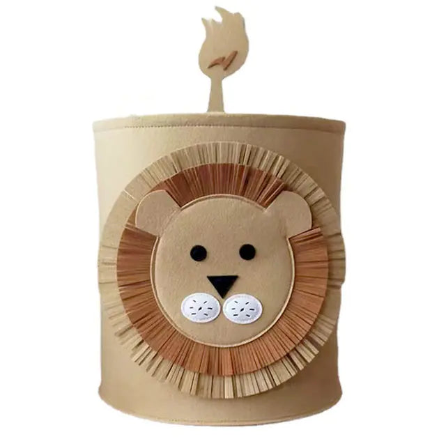 Panier de rangement en coton Kawaii pour enfants