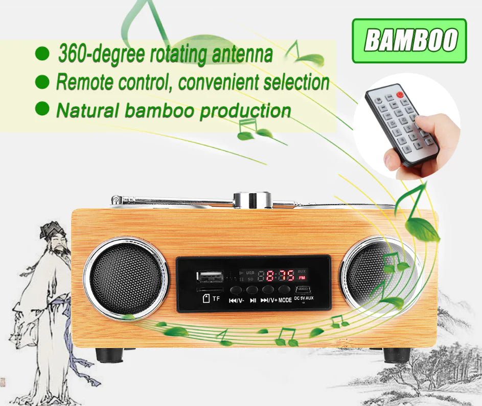 Système de radio et de haut-parleurs Bluetooth