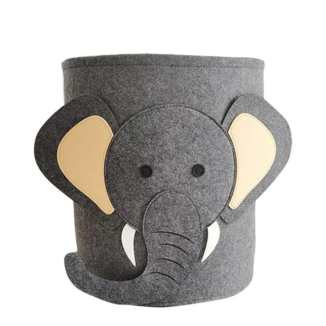 Panier de rangement en coton Kawaii pour enfants