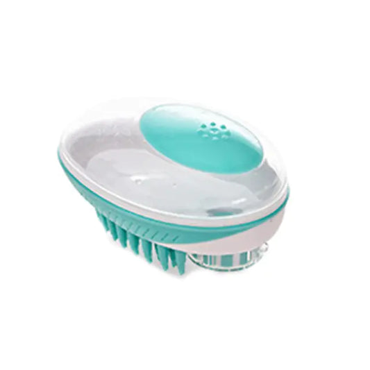 Brosse de bain et peigne de toilettage 2 en 1 pour chiens et chats
