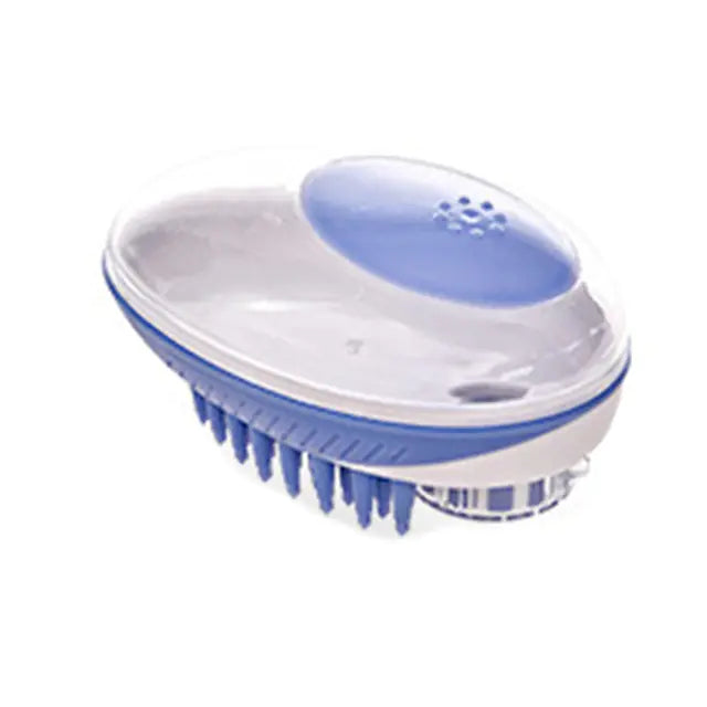 Brosse de bain et peigne de toilettage 2 en 1 pour chiens et chats