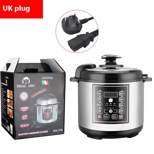 Autocuiseur 5 L multifonction, intelligent, avec minuterie de réservation, cuiseur à riz pour la maison