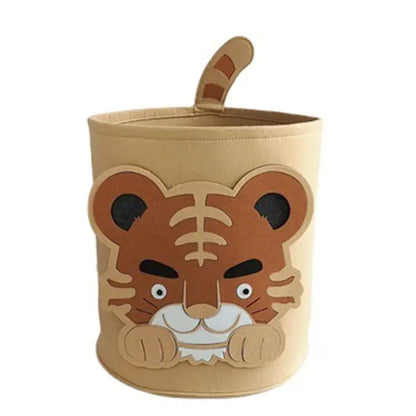 Panier de rangement en coton Kawaii pour enfants