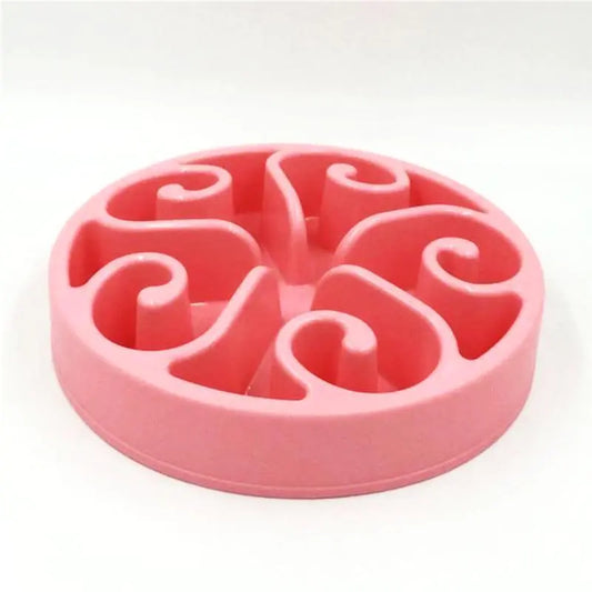 Gamelle à alimentation lente pour chats et chiens - Motif puzzle