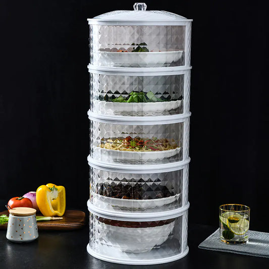 Housse alimentaire multicouche anti-poussière avec isolation thermique