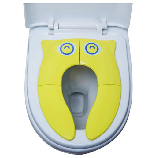 Siège de toilette pliable en forme de hibou