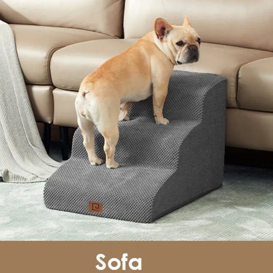 Rampe d'escalier pour chien à quatre marches pour usage domestique