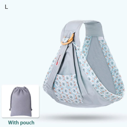 Écharpe de portage pour nouveau-né et couverture d'allaitement